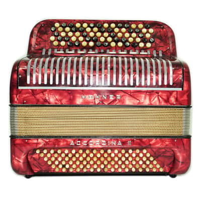 Vintage Hohner Accordina II C Griff Button Accordion 96 Bass, made in Germany, with New Straps and Hard Case, Original Accordeone de Botones, 2686 image 1