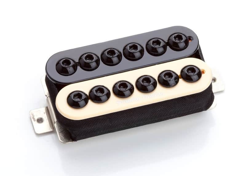 Seymour Duncan 11102-31-Z Seymour Duncan SH-8b Invader Humbucker Bridge Pickup, Zebra image 1