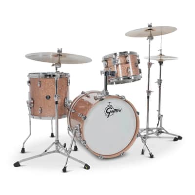 Gretsch Renown 3pc Drum Set Champagne Sparkle 18/12/14 image 1