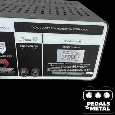 Universal Audio OX Amp Top Box Attenuator 2019 - Present - Silver/Brown/Black X17808 image 9