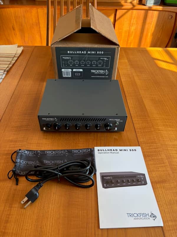 Trickfish Amplification Bullhead Mini 500 - Mint w/Box image 1