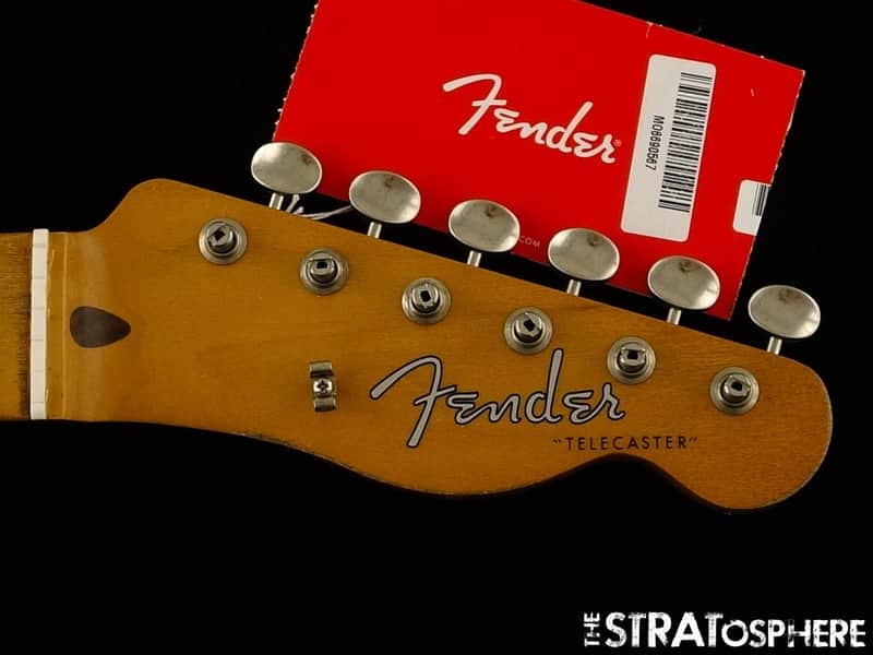 Fender J Mascis Road Worn Tele NECK & TUNERS Telecaster Maple image 1