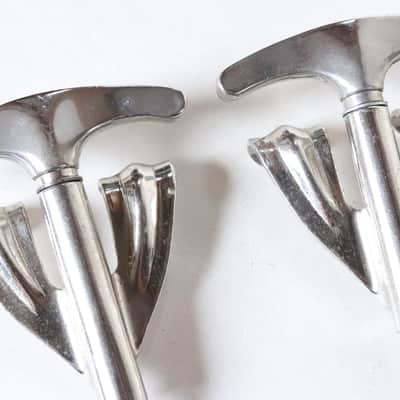 Ludwig Bass Drum Tuning Rod and Claw, Nickel Finish - 1950's image 1