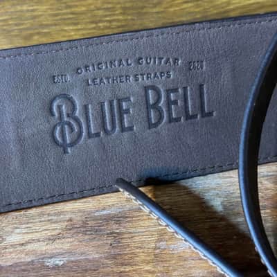 Blue Bell Straps ZOZO 73 ARTISAN FADED BROWN “ ONE OF A KIND “ Custom Shop for Al’s Music Factory image 11