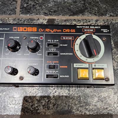 Boss DR-55 Dr. Rhythm 1980 - 1983 - Black image 1
