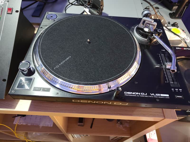 Denon VL12 Prime Professional Direct-Drive Turntable 2010s - Black image 1