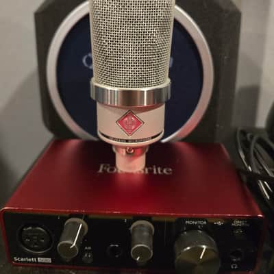 Recording bundle Neumann TLM 102, Focusrite Solo, Headphones, insulation , cables image 3