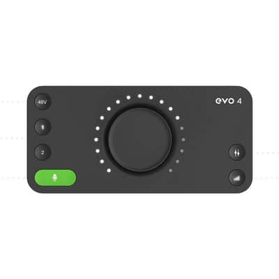 Audient EVO 4 USB Audio Interface for Guitar and Bass image 3