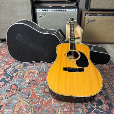 TF Morris W-60 X-Braced Martin Style Dreadnought Rosewood Solid Spruce -  1979 image 2