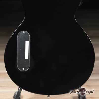 ESP LTD TL-6 Thinline Acoustic/Electric Guitar – Purple Sparkle Burst image 7