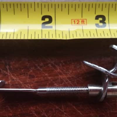 MINT Ludwig VINTAGE RARE 2 / PAIR Tunable Tambourine Hooks / Claws Head Clips 60s 70s 10 AVAILABLE ORIGINAL TUNING KEY image 8