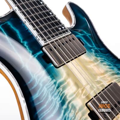 Mayones Regius Core 7 - 2025 - Turquoise Iris Gloss image 7