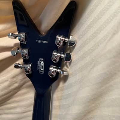 Dean ml electric guitar    see all details blue image 10