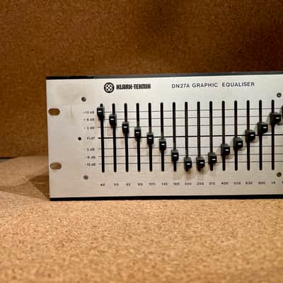 Klark Teknik DN27A Graphic Equaliser – 1970s – RARE – Serviced – Warranty image 7