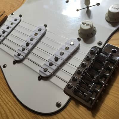Greco Vintage Supersounds Stratocaster  FujiGen Built 1977 Natural Ash image 8