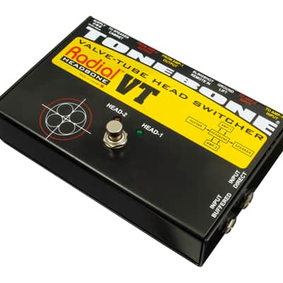 Radial Headbone VT Amp Head Switcher for Tube Amps with 100-watt RMS Rating and Remote Control Port image 3
