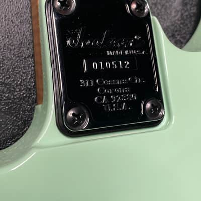 NEW ! Jackson Custom Shop Dinky HSH - Roasted Maple Neck & Ebony Fretboard - DK - Surf Green - Authorized Dealer - 8.1 lbs - G06853 image 11