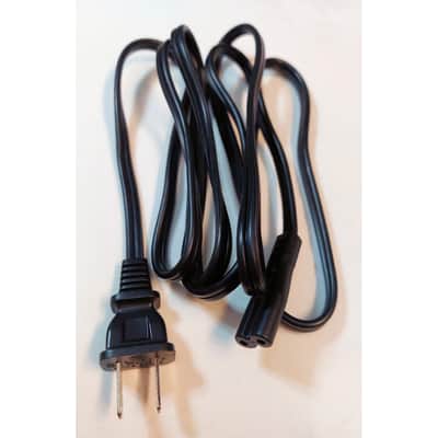 AC Power Cords (Lot of 3) Cable Non-Polarized NEMA 1-15P to C7 6ft image 2