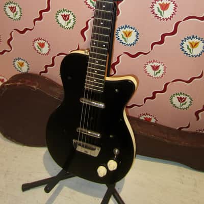 Silvertone - Danelectro Advanced U U-2 "Peanut" 1950s - Black image 2
