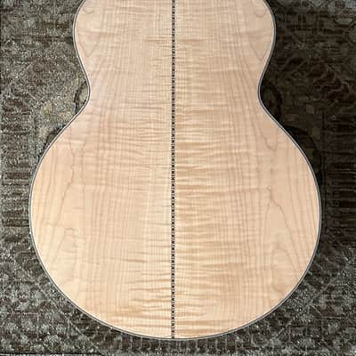 Eastman AC630-BD Jumbo Acoustic Guitar in Blonde w/ Hard Case & Free Pro Setup image 11