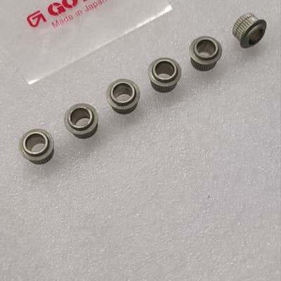 Aged Relic Nickel Gotoh SD91MG Vintage Tuner Bushings 6mm ID 9.2mm OD image 2