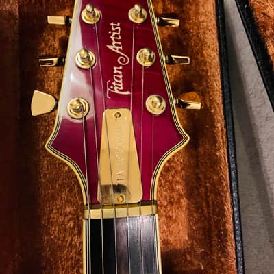 Aria Pro II TA-100 Titan Artist by Matsumoku 1981 -- AMAZING & RARE 1981 Burgundy image 3