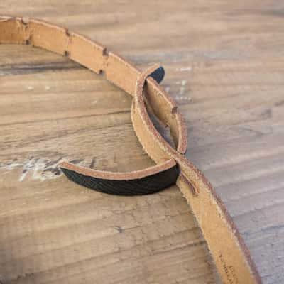 Bobby Lee Sottile Mfg Co Guitar Strap Vintage 1970s Black NOS Excellent! image 5