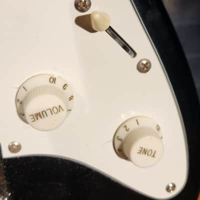 Squier Stratocaster  3/4 Size Black Full Set Up image 6
