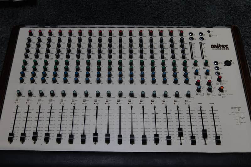 Mitec 1602 MkII Analog-Mischpult (1987), Erstbesitz - mit FC, BDA image 1