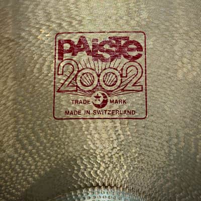 Paiste 15" 2002 Crunch Hats image 3