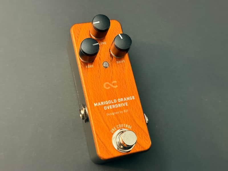 One Control Marigold Orange Overdrive Pedal | Reverb