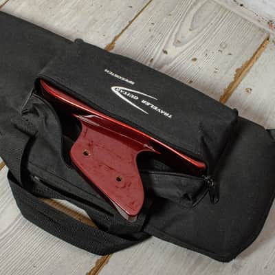 Traveler - Speedster Standard Travel Electric Guitar Red Metallic w/Bag - USED image 16