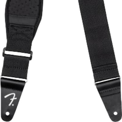 Fender Swell Neoprene Guitar Strap, Ultimate Comfort, 2" Wide, Black image 9