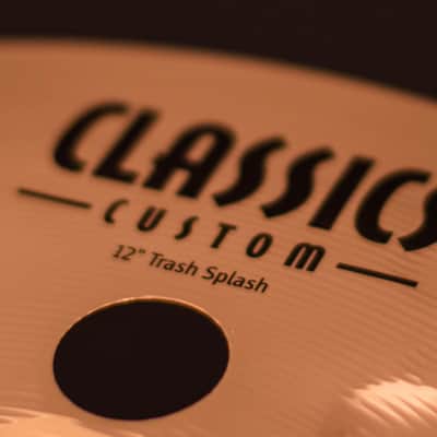 Meinl 12" Classics Custom Trash Splash Brilliant image 4