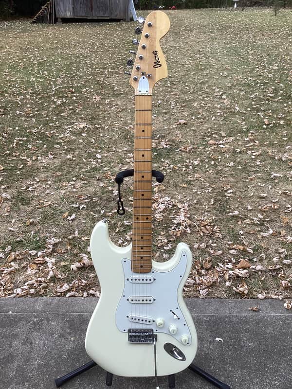 Ibanez 2375-W S-Style Guitar early 70's White | Reverb