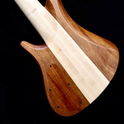 MGbass Africa Burl 6 strings - Bartolini pickup & preamp Gotoh tuning Hipshot bridge image 9