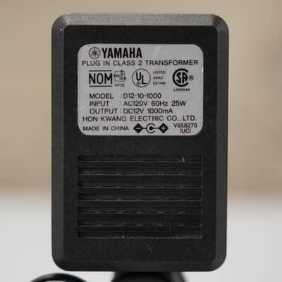 Yamaha D12-10-1000 12V DC 1000mA Power Supply Genuine OEM #53906 image 1