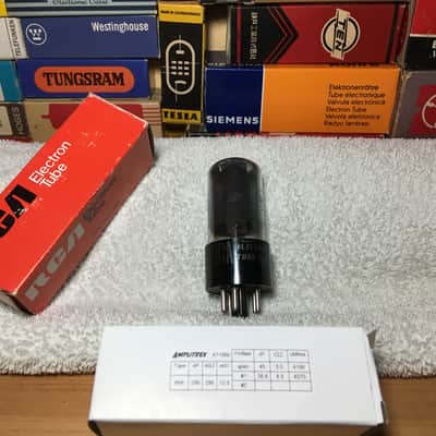 1 x NOS RCA 6V6GT Power/Output Tube ~ Grail Preamp Upgrade ~ Amplitrex Digitally Tested ~ Vintage HiFi Audio Smooth Warmth Balanced Stage Rich Harmonics image 2