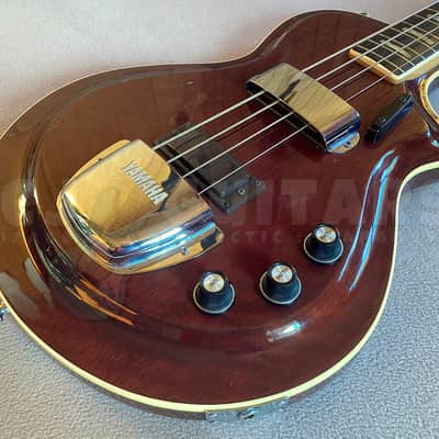 YAMAHA SB-70 w/OHSC "DHARMA" BASS MAHOGANY *SUPER RARE* VINTAGE 70s image 8