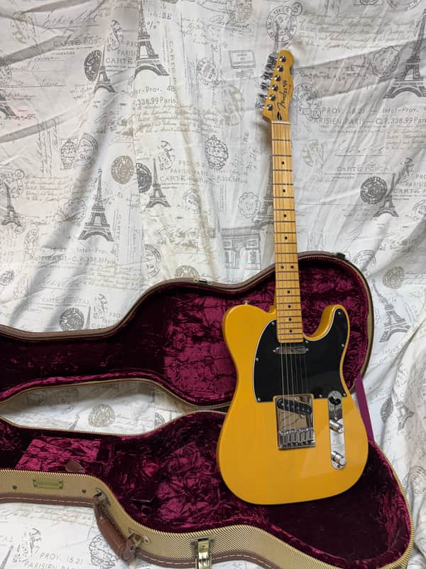 2023 Fender Player Plus Telecaster Butterscotch Blonde Factory Noiseless Pickups NICE!