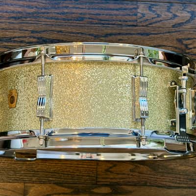 Ludwig Jazz Festival Silver Sparkle Snare 1963 (pre-serial) image 8