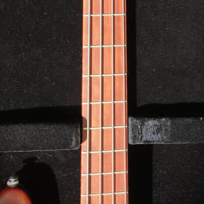 Babik Custom P-Bass style, Padauk birds eye maple neck, Handmade 2019 image 8