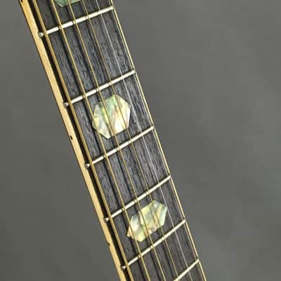 Vintage MIJ Canyon T40 Dreadnought Acoustic Guitar 1970s Natural Solid Spruce Top Martin D40 Style Axe image 15
