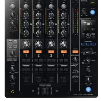 Pioneer DJM-750MK2 4-Channel Professional DJ Mixer image 1