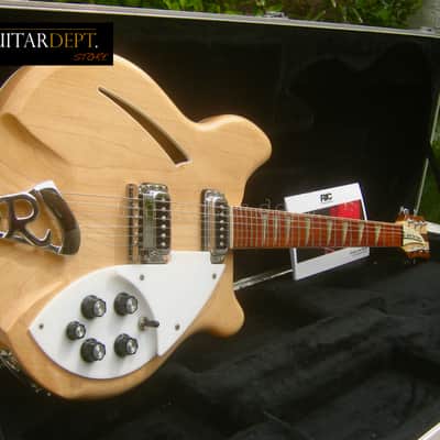 ♚ IMMACULATE ♚ TIMEWARP !♚ 2002 Rickenbacker 360-6 Deluxe ♚ MapleGlo ♚ 330 ♚ Shark Tooth Inlays ! image 24
