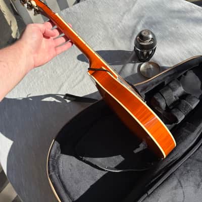 Kentucky KM-252 Deluxe A-Style Mandolin 2010s - Transparent Amber image 3