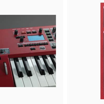 Nord Wave 2 61-Key 48-Voice Polyphonic Synthesizer 2013 - 2022 - Red image 5