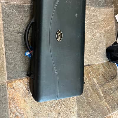 Evette Alto saxophone with case and mouthpiece. Made in USA image 8