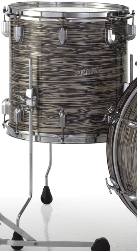 Pearl President Series Deluxe 14x14" Desert Ripple Floor Tom Drum w/Legs Wrap #768 | NEW Authorized Dealer image 1