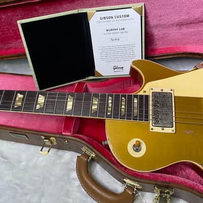 NEW! Gibson Custom 1957 Les Paul Standard - Mustard Gold, Ultra Heavy Aged - Limited Edition 2026 Custom Collection - 8.65lbs - IN-STOCK! - Authorized Dealer - G07558 image 12